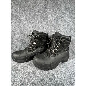 Weatherproof‎ Thinsulate Black Suede Men's Boot Sz 11